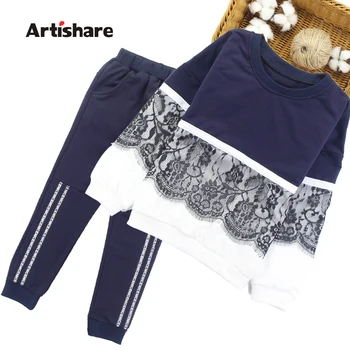 Artishare Girls Sports Suit Winter Spring Kids Sport Outfits For Girls Lace Teenage Kids Girls Clothes 8 10 12 14 Year
Artishare Girls Sports Suit Winter Spring Kids Sport Outfits For Girls Lace Teenage Kids Girls Clothes 8 10 12 14 Year