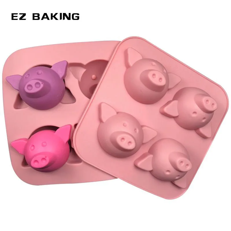 4 caves cute pigs silicone nonstick chacolate mold french pastry silicone bakeware candy jelly mould free shipping
4 caves cute pigs silicone nonstick chacolate mold french pastry silicone bakeware candy jelly mould free shipping