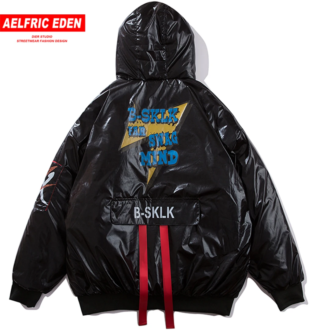 Aelfric Eden Men Bomber Jacket Winter Warm Ribbons Pockets Fleece Overcoat Casual Streetwear Hip Hop Cotton-padded Jackets KA18
Aelfric Eden Men Bomber Jacket Winter Warm Ribbons Pockets Fleece Overcoat Casual Streetwear Hip Hop Cotton-padded Jackets KA18
