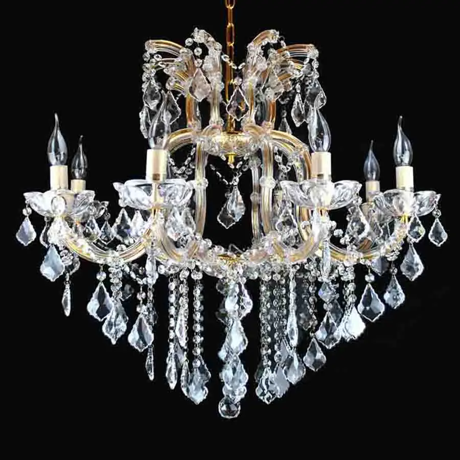 Maria Theresa 8 Arms Gold Clear Crystal Chandelier Kitchen Living Room with K9 Crystal Pedant +Free shipping
Maria Theresa 8 Arms Gold Clear Crystal Chandelier Kitchen Living Room with K9 Crystal Pedant +Free shipping