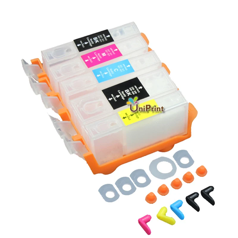 5pcs PGI425 Refillable ink cartridges for Canon IP4840 IP4940 MG5140 MG5240 MG5340 MX884 MX894 MX714 IX6540 PRINTER PGI-425
5pcs PGI425 Refillable ink cartridges for Canon IP4840 IP4940 MG5140 MG5240 MG5340 MX884 MX894 MX714 IX6540 PRINTER PGI-425