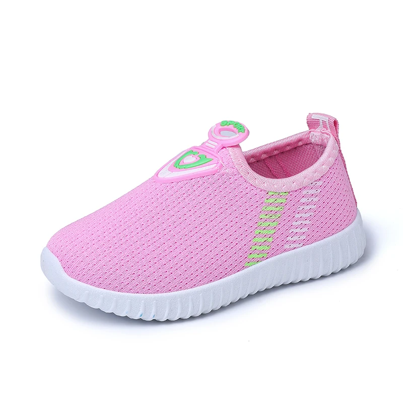 Фото Kids shoes 2018 spring new children's boys and girls single double net soft bottom breathable solid color sports | Мать и ребенок