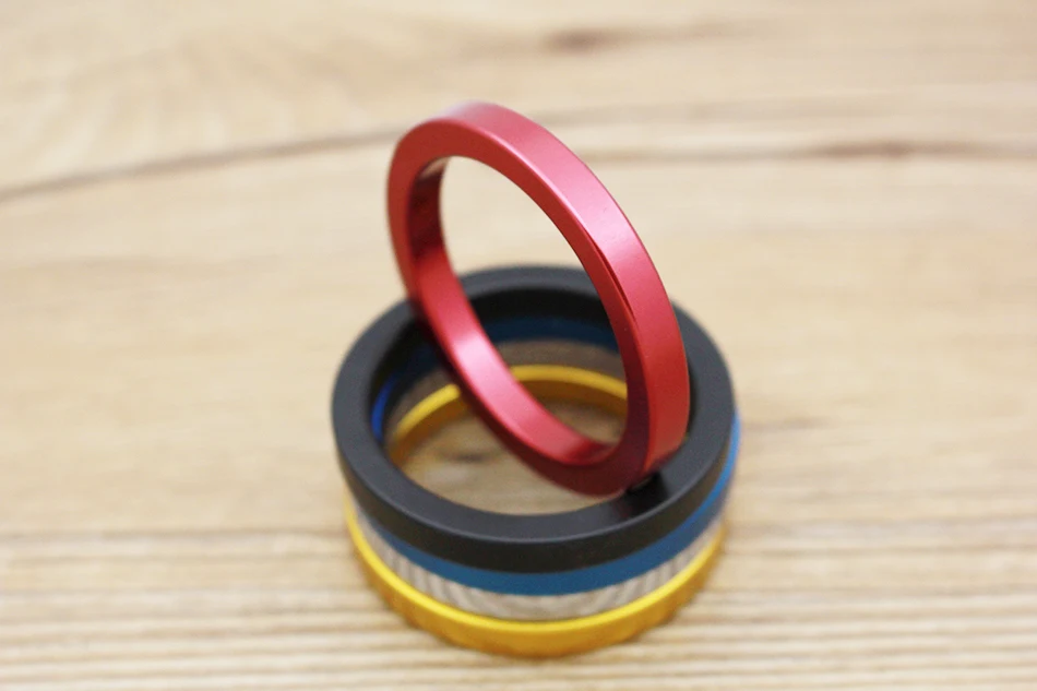 QRTA multiple Colour Space aluminum Penis Rings Cock Ring Adult Products Delay Male Masturbation Health Fun Happy Sex Toys 8