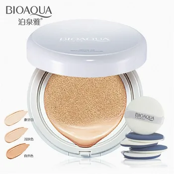 BIOAQUA Almofadas BB Cream with 1 REFILL Base Coussin Whitening Cream Moisturizing Brighten Sunscreen Makeup
BIOAQUA Almofadas BB Cream with 1 REFILL Base Coussin Whitening Cream Moisturizing Brighten Sunscreen Makeup