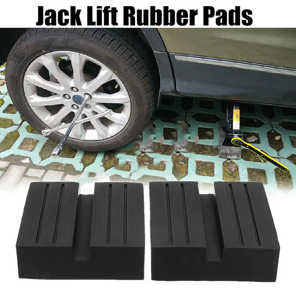 2PC Universal Car SUV Slotted Trolley Floor Jack Guard Adapter Lift Rubber Pad Jack Rubber Block Repair Tool
2PC Universal Car SUV Slotted Trolley Floor Jack Guard Adapter Lift Rubber Pad Jack Rubber Block Repair Tool