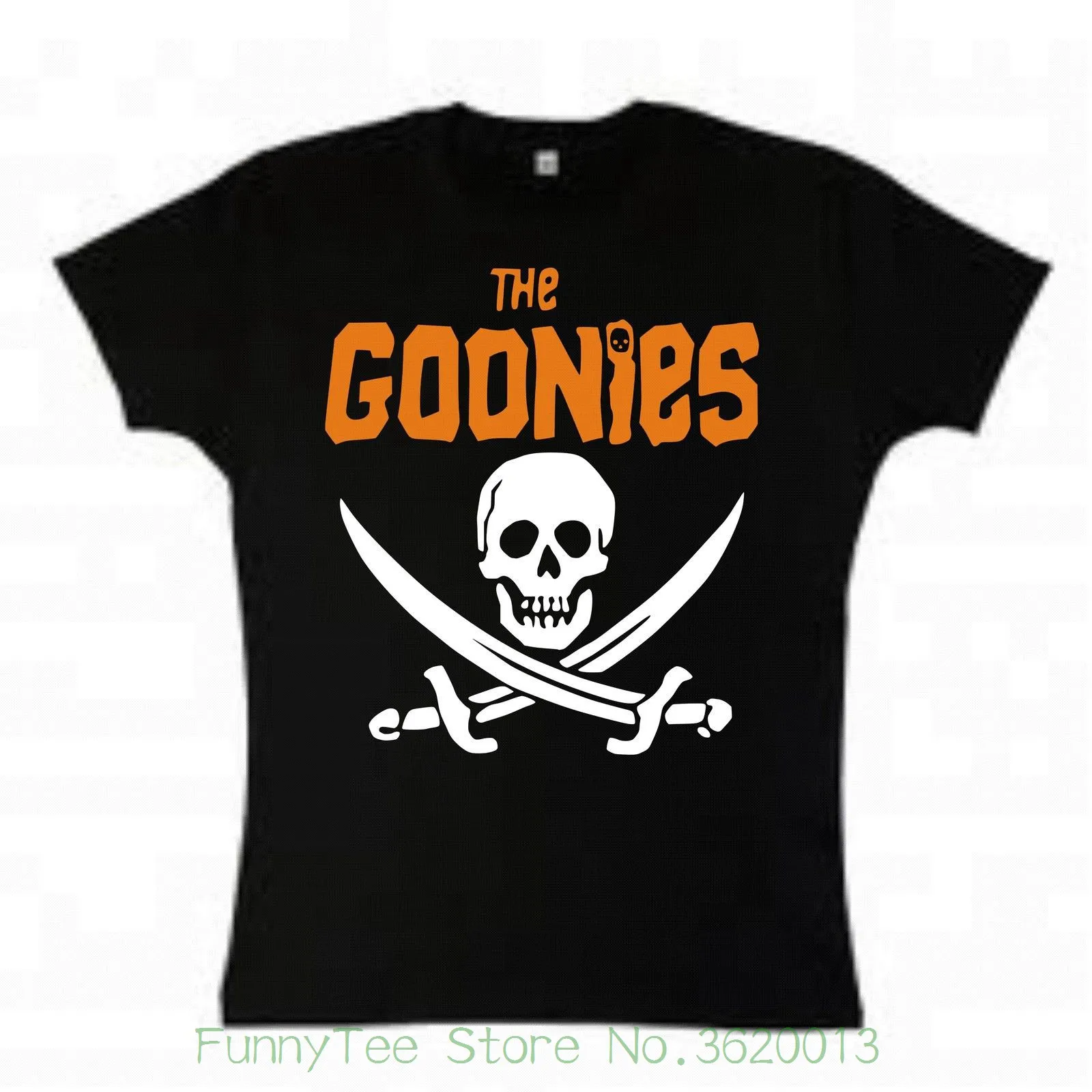 Women's Tee " The Goonies " Girlscut black , Slim Retro Movie , 1980's All Sizes & Colours Retro girl Colors
Women's Tee " The Goonies " Girlscut black , Slim Retro Movie , 1980's All Sizes & Colours Retro girl Colors