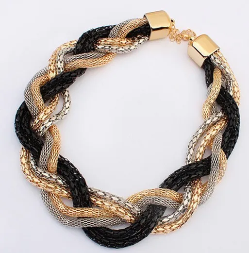 Match-Right 2015 Women Chokers Necklace New Arrival Colar Necklaces Pendants Fashion Statement Necklace Woven Jewelry Trends
Match-Right 2015 Women Chokers Necklace New Arrival Colar Necklaces Pendants Fashion Statement Necklace Woven Jewelry Trends