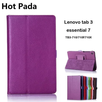 Hot Pada Case for Lenovo tab 3 7.0 710F folio PU leather 7'' TB3-710 710L TB3-710X cover tablet case+screen protector+stylus
Hot Pada Case for Lenovo tab 3 7.0 710F folio PU leather 7'' TB3-710 710L TB3-710X cover tablet case+screen protector+stylus