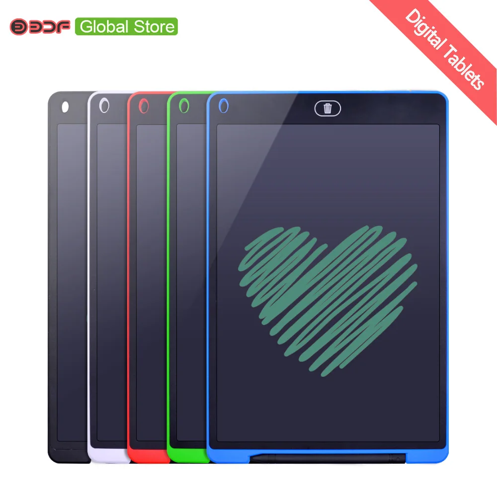 BDF 12 Inch LCD Writing Tablet Digital Graphic Tablets Electronic Handwriting Pads Drawing Board and Pen for Kids Children
BDF 12 Inch LCD Writing Tablet Digital Graphic Tablets Electronic Handwriting Pads Drawing Board and Pen for Kids Children