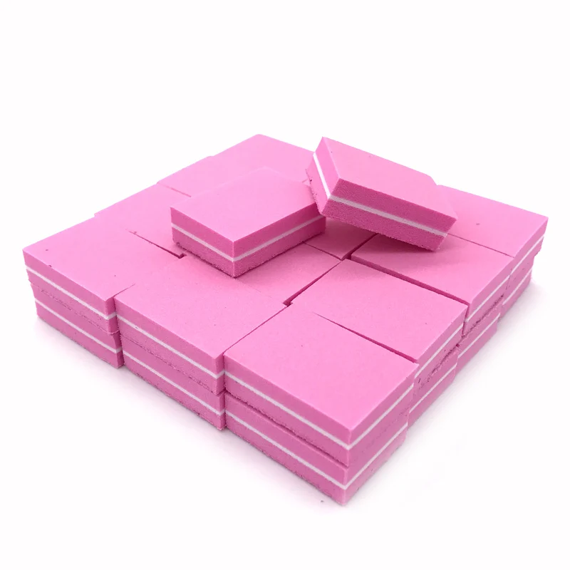 JEARLYU 100Pcs Pink Nail Art Sanding File Buffer Block Sponge Double-sided Mini Nail Files 100 180 Vijlen Nails Manicure Tools
JEARLYU 100Pcs Pink Nail Art Sanding File Buffer Block Sponge Double-sided Mini Nail Files 100 180 Vijlen Nails Manicure Tools