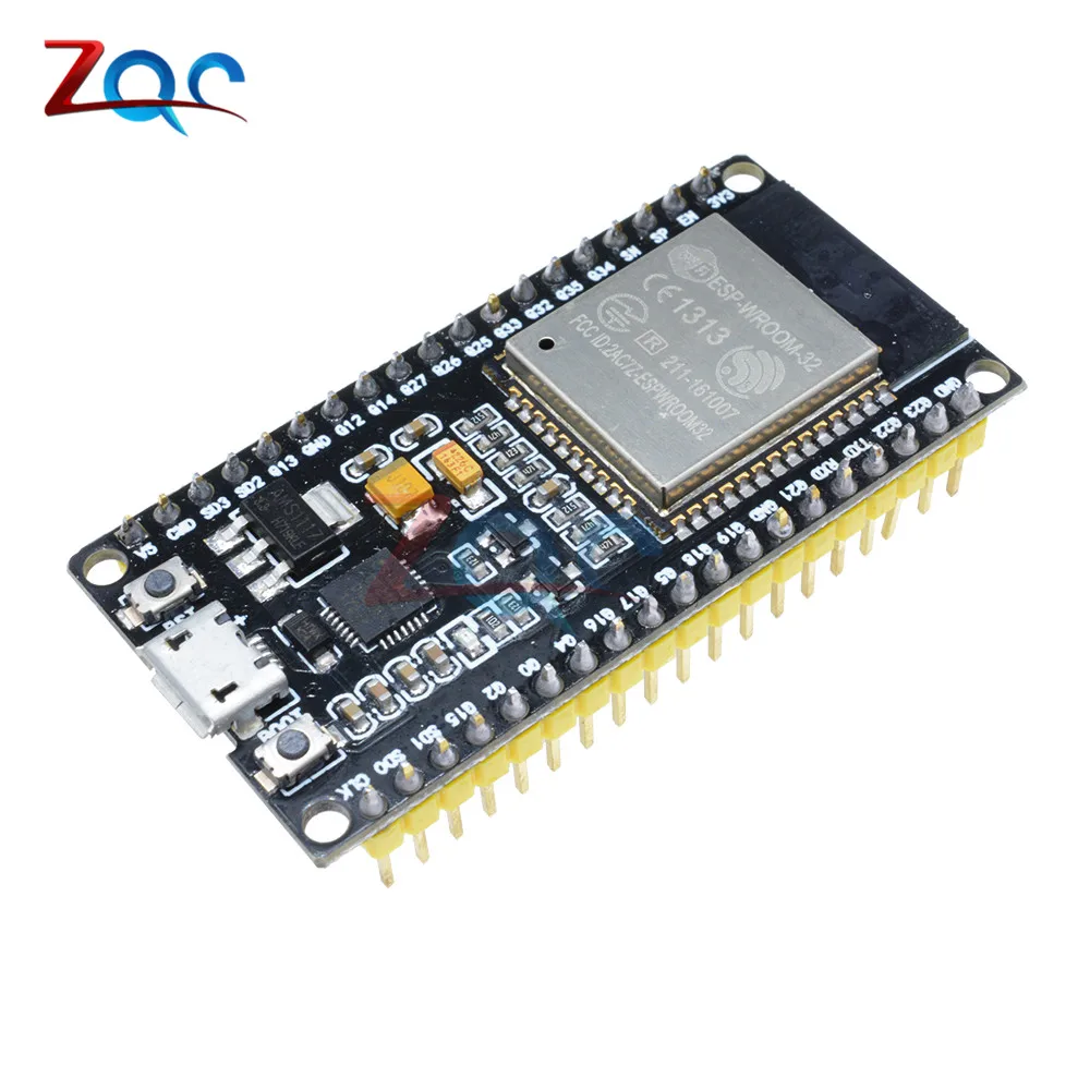 Беспроводная двухъядерная смарт-плата ESP32, WiFi, Bluetooth, фильтры CP2102, модуль управления питанием 2,4 ГГц, RF для Arduino
Беспроводная двухъядерная смарт-плата ESP32, WiFi, Bluetooth, фильтры CP2102, модуль управления питанием 2,4 ГГц, RF для Arduino