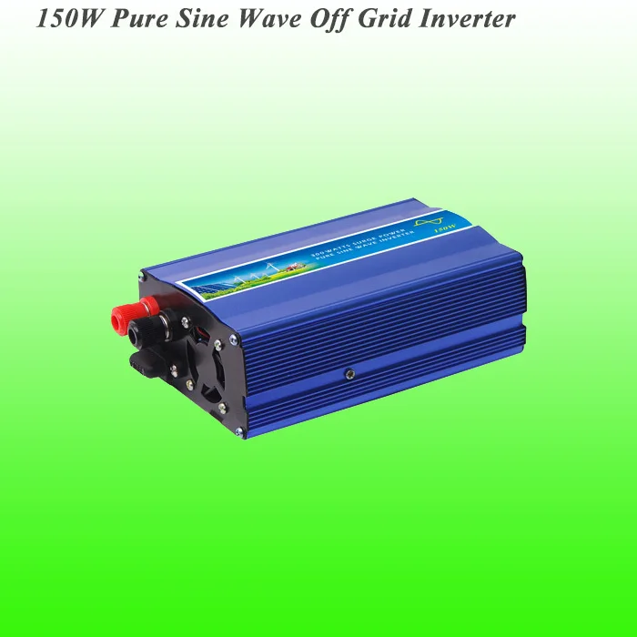 150W Off Grid Pure Sine Wave Inverter with DC12V/24V input, Wind Generator Inverter, 3 Years Warranty!
150W Off Grid Pure Sine Wave Inverter with DC12V/24V input, Wind Generator Inverter, 3 Years Warranty!