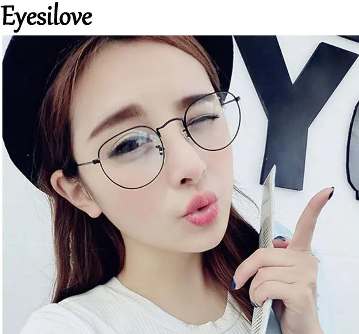 Eyesilove women Metal Glasses Frame Men Plain Glass Spectacles Vintage Safety Goggles Female Transparent Eyeglasses Frames
Eyesilove women Metal Glasses Frame Men Plain Glass Spectacles Vintage Safety Goggles Female Transparent Eyeglasses Frames
