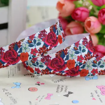 DHK 7/8'' 5yards rose printed grosgrain ribbon hair bow diy party decoration OEM Wholesale 22mm C898
DHK 7/8'' 5yards rose printed grosgrain ribbon hair bow diy party decoration OEM Wholesale 22mm C898
