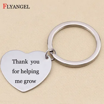 Engraved Thank You For Helping Me Grow Keychain Men Women Key Chain Bag Car Key Ring Friends Father Mother's Teachers Gift
Engraved Thank You For Helping Me Grow Keychain Men Women Key Chain Bag Car Key Ring Friends Father Mother's Teachers Gift