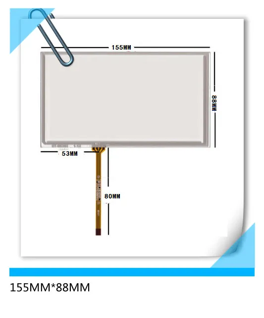TM062RDH01 Новый 6,2 дюймовый 155*88 GPS навигатор Автомобильный резистивный сенсорный экран 155 мм * 88 мм HSD062IDW1
TM062RDH01 Новый 6,2 дюймовый 155*88 GPS навигатор Автомобильный резистивный сенсорный экран 155 мм * 88 мм HSD062IDW1