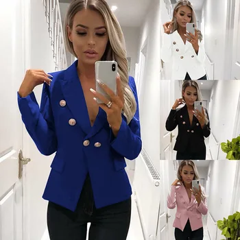Women Long Sleeve Blazer Open Front Short Cardigan Suit Jacket Office Coats NYZ Shop
Women Long Sleeve Blazer Open Front Short Cardigan Suit Jacket Office Coats NYZ Shop