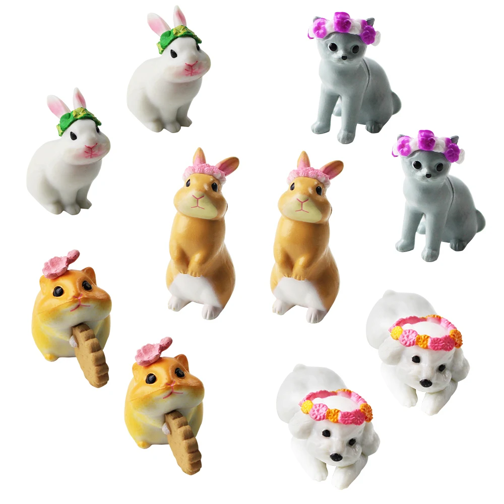 9pcs/lot Simulation Animal Doll Rabbit Dog Cat PVC Figure Toy Collection Model Doll Lovely Christmas Gift For Kids
9pcs/lot Simulation Animal Doll Rabbit Dog Cat PVC Figure Toy Collection Model Doll Lovely Christmas Gift For Kids
