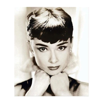 DIY full Diamond painting Hollywood Audrey Hepburn's elegant Hepburn point diamond embroidered cross stitch
DIY full Diamond painting Hollywood Audrey Hepburn's elegant Hepburn point diamond embroidered cross stitch