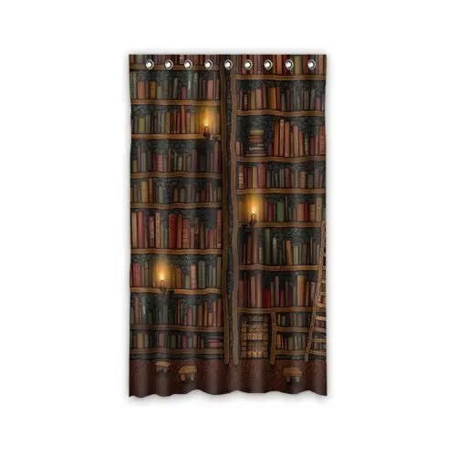 Custom Old Library Books Bookshelf Window Curtains/drape/panels/treatment Polyester Fabric Bedroom 50"x84"
Custom Old Library Books Bookshelf Window Curtains/drape/panels/treatment Polyester Fabric Bedroom 50"x84"