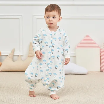 100% Muslin Cotton 2-Layer Baby Sleeping Bag Mod for Summer Bedding Baby Kick-proof Sleepsacks
100% Muslin Cotton 2-Layer Baby Sleeping Bag Mod for Summer Bedding Baby Kick-proof Sleepsacks