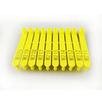100pc Sheep Goat Hog Cattle Cow Yellow Ear Tag Pliers Ear Laser Typing Plastic Head Earrings For Farm Animals Idetification Card
100pc Sheep Goat Hog Cattle Cow Yellow Ear Tag Pliers Ear Laser Typing Plastic Head Earrings For Farm Animals Idetification Card