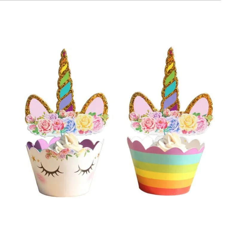 5 Patterns 24 Pcs Unicon Party Wrapper Decoration 12 Surrounding+12Cupcake Topper Birthday Party Favors for Kids Birthday Party
5 Patterns 24 Pcs Unicon Party Wrapper Decoration 12 Surrounding+12Cupcake Topper Birthday Party Favors for Kids Birthday Party