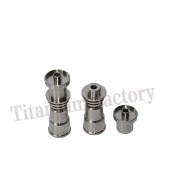 14/18mm Female adjustable Highly Educated Grade 2 Titanium Domeless E-Nail Nail for 15.8mm Enail Coil
14/18mm Female adjustable Highly Educated Grade 2 Titanium Domeless E-Nail Nail for 15.8mm Enail Coil