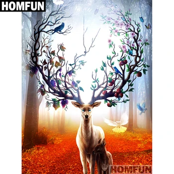HOMFUN Full Square/Round Drill 5D DIY Diamond Painting "deer in Autumn fores" Embroidery Cross Stitch 5D Decor Gift A01116
HOMFUN Full Square/Round Drill 5D DIY Diamond Painting "deer in Autumn fores" Embroidery Cross Stitch 5D Decor Gift A01116