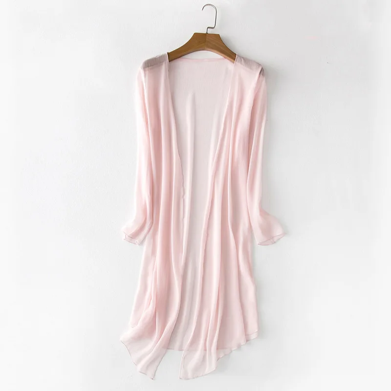 Brand Summer Chiffon Sun Protection Women Jackets Cardigan Beach Sunscreen Ultra Thin Coats Transparent Coats clothes Breathable
Brand Summer Chiffon Sun Protection Women Jackets Cardigan Beach Sunscreen Ultra Thin Coats Transparent Coats clothes Breathable