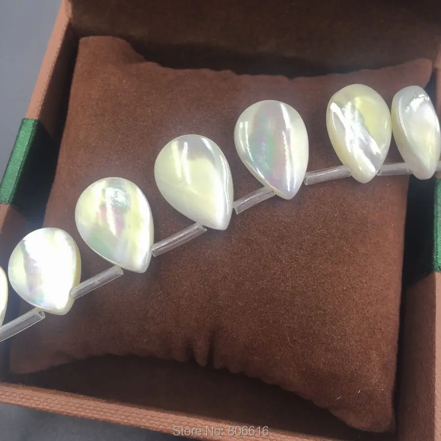 13*18MM 25Pcs Water Drop Natural White Pearl Shell Stone Loose Bead Jewelry Pendant Beads
13*18MM 25Pcs Water Drop Natural White Pearl Shell Stone Loose Bead Jewelry Pendant Beads