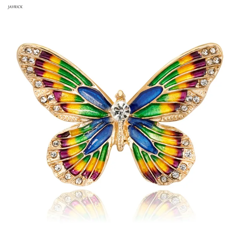 JAVRICK Butterfly Brooch Pins Jewelry Women Rhinestone Gifts Enamel Decoration Corage Dress Pins Fashion Accessories
JAVRICK Butterfly Brooch Pins Jewelry Women Rhinestone Gifts Enamel Decoration Corage Dress Pins Fashion Accessories