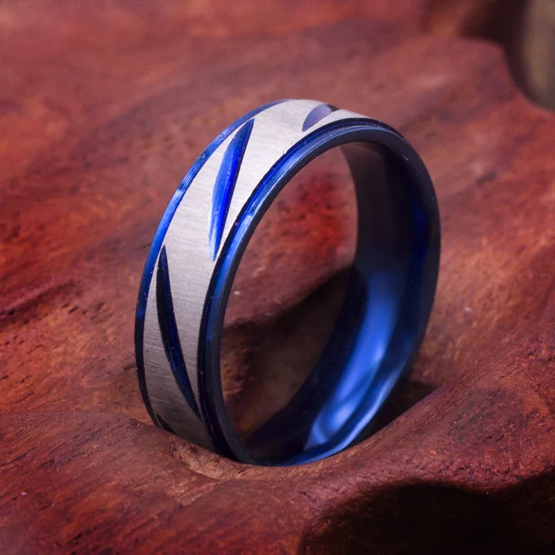 4 Colors Twill Stripe Stainless Steel Rings Men Women Wedding Birthday Gift Rings Jewelry
4 Colors Twill Stripe Stainless Steel Rings Men Women Wedding Birthday Gift Rings Jewelry