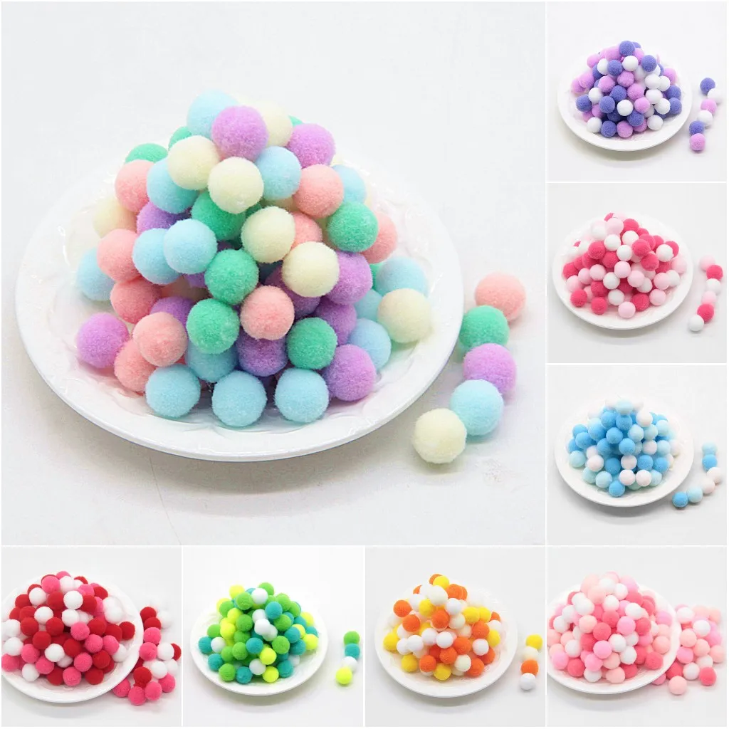 Multi Color Mini Pompom 15mm Pom Poms Balls DIY Crafts Pompons Bricolage for Kids Toy Garment Sewing Home Wedding Decoration 20g
Multi Color Mini Pompom 15mm Pom Poms Balls DIY Crafts Pompons Bricolage for Kids Toy Garment Sewing Home Wedding Decoration 20g