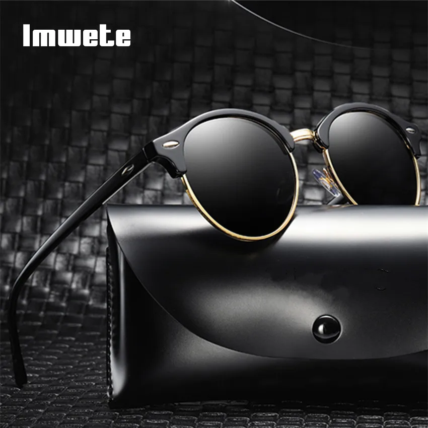 Imwete Classic Polarized Sunglasses Men Women Retro Brand Designer Driving Sun Glasses Vintage UV400 Polaroid Mirror Sunglass
Imwete Classic Polarized Sunglasses Men Women Retro Brand Designer Driving Sun Glasses Vintage UV400 Polaroid Mirror Sunglass
