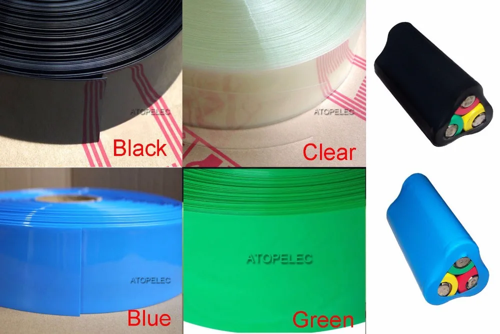 (18650 Battery Wrap) Wide 60MM / Diameter 38MM PVC 2:1 Heat Shrink Tubing 1 Meter
(18650 Battery Wrap) Wide 60MM / Diameter 38MM PVC 2:1 Heat Shrink Tubing 1 Meter