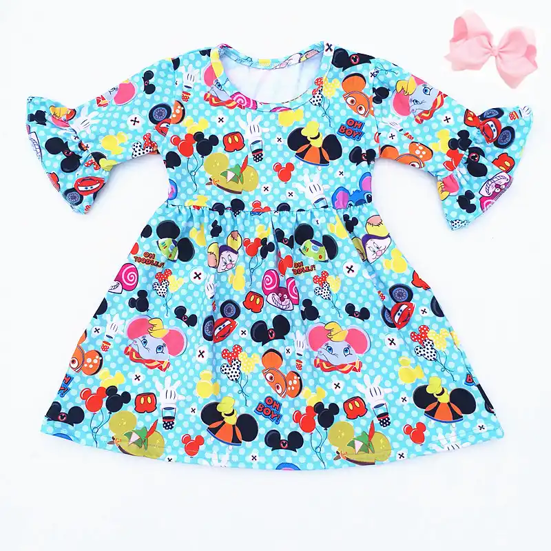 silk frock design for baby