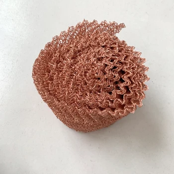 1m 4 Wires Pure Copper Mesh Woven Filter Sanitary Food Grade For Distillation Moonshine Home Brew Beer 100mm Width 
1m 4 Wires Pure Copper Mesh Woven Filter Sanitary Food Grade For Distillation Moonshine Home Brew Beer 100mm Width