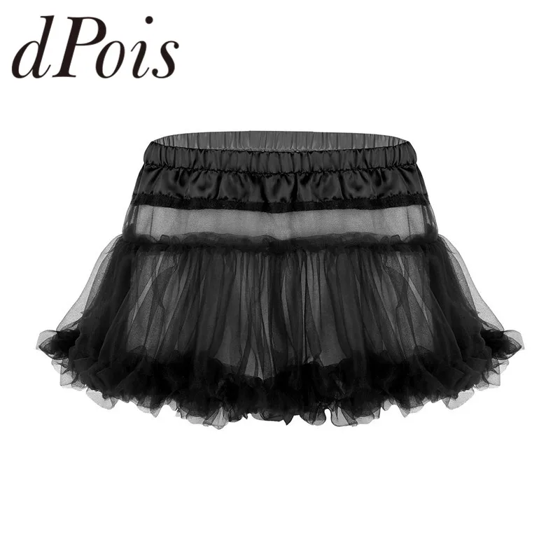 Sissy Mens Lingerie Satin Elastic Waistband Frilly Ruffled Tulle Layered skirt Short Mini Tutu Skirt Gay Male Sissy Underwear
Sissy Mens Lingerie Satin Elastic Waistband Frilly Ruffled Tulle Layered skirt Short Mini Tutu Skirt Gay Male Sissy Underwear