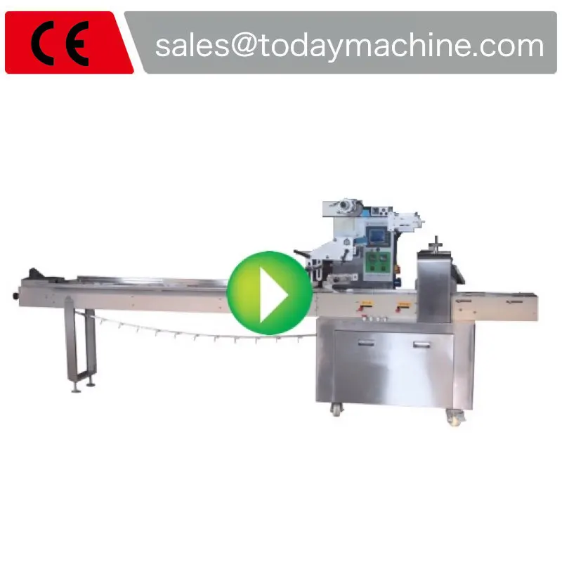 Horizontal Flow Wrappers for Energy bars Cookies and Muffins product Today Machine
Horizontal Flow Wrappers for Energy bars Cookies and Muffins product Today Machine