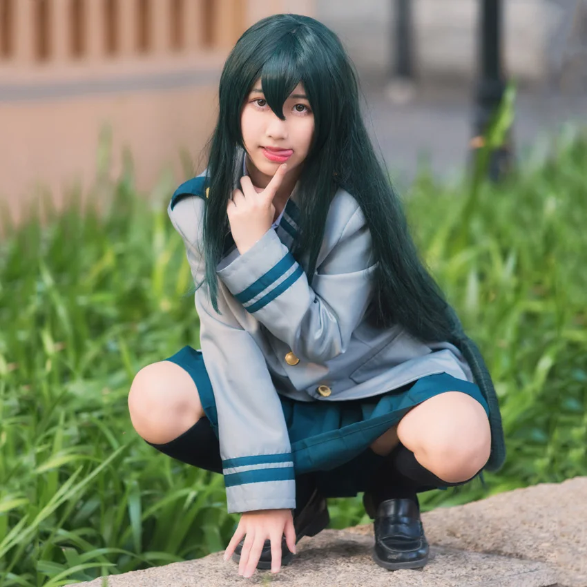 Comic-Con Anime Boku No Hero Academia School Uniform Women Skirt Midoriya Izuku Bakugou Katsuki OCHACO URARAKA Cosplay Costumes
Comic-Con Anime Boku No Hero Academia School Uniform Women Skirt Midoriya Izuku Bakugou Katsuki OCHACO URARAKA Cosplay Costumes