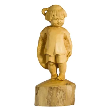 Boxwood Carving Crafts Childhood Wood Ornaments Home Living Room Creative Decoration Little Girl Gift Collection M1536
Boxwood Carving Crafts Childhood Wood Ornaments Home Living Room Creative Decoration Little Girl Gift Collection M1536