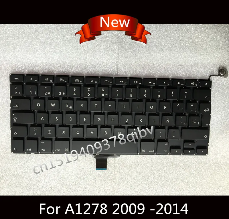 New Spanish QWERTY Standard Keyboard for MacBook Pro 13" A1278 Espana keyboard 2009 2010 2011 2012 2013 2014
New Spanish QWERTY Standard Keyboard for MacBook Pro 13" A1278 Espana keyboard 2009 2010 2011 2012 2013 2014