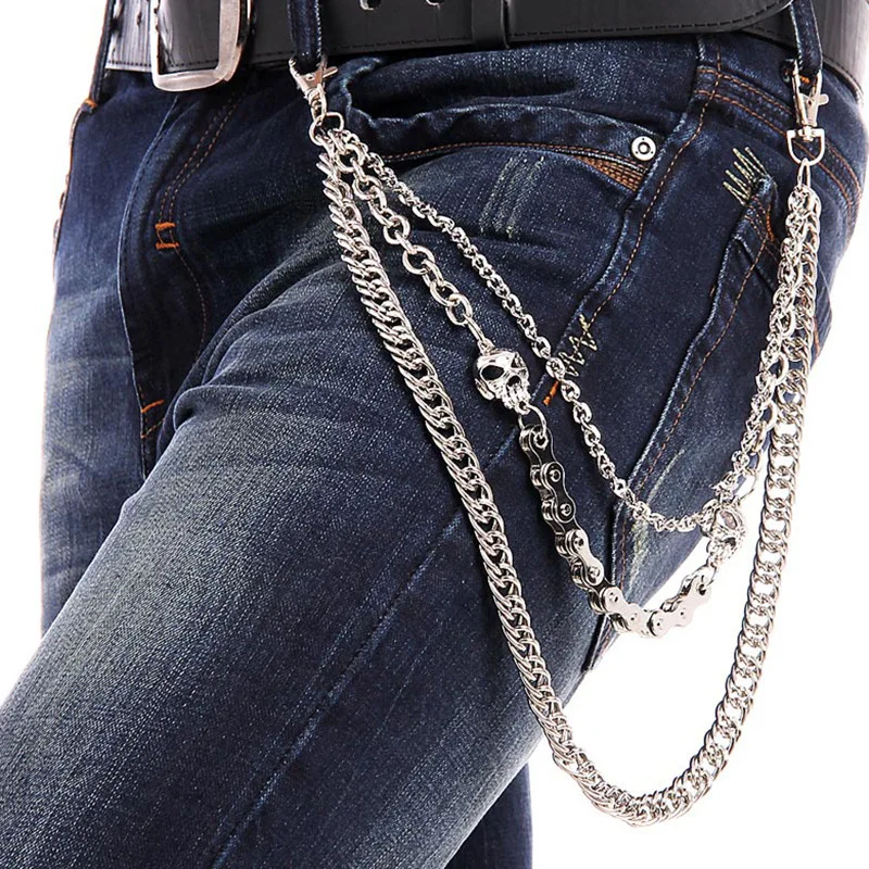 Male Hiphop Waist Chain Colleges And Universities Dancing Punk Rock Skull Alloy Plating Pants Chains
Male Hiphop Waist Chain Colleges And Universities Dancing Punk Rock Skull Alloy Plating Pants Chains