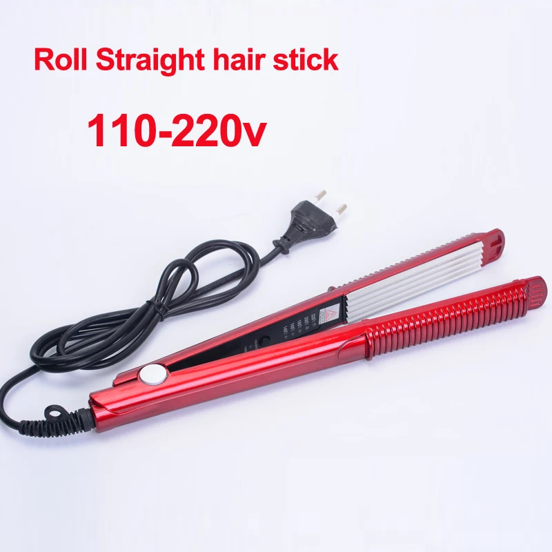 Hair Straightener Fast Heating hair straightener 2-in1 curling straightening Iron hair roll straight hair hairdressing perm tool
Hair Straightener Fast Heating hair straightener 2-in1 curling straightening Iron hair roll straight hair hairdressing perm tool