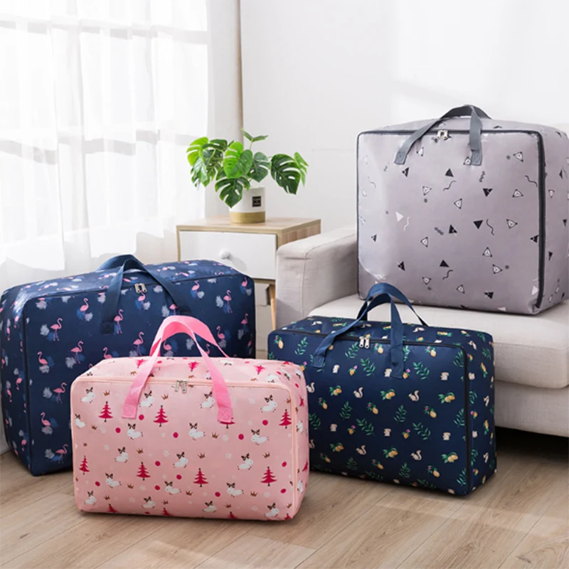 Oxford cloth quilt bag clothes cotton quilt small storage bag clothing duffel bag large moving bag portable moisture proof
Oxford cloth quilt bag clothes cotton quilt small storage bag clothing duffel bag large moving bag portable moisture proof