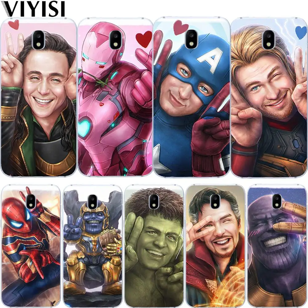 Luxury Cute Marvel Avengers Iron Man Spider-Man Phone Case For Samsung Galaxy J3 J4 J5 J6 J7 J8 Plus 2016 2017 2018 Etui Coque
Luxury Cute Marvel Avengers Iron Man Spider-Man Phone Case For Samsung Galaxy J3 J4 J5 J6 J7 J8 Plus 2016 2017 2018 Etui Coque