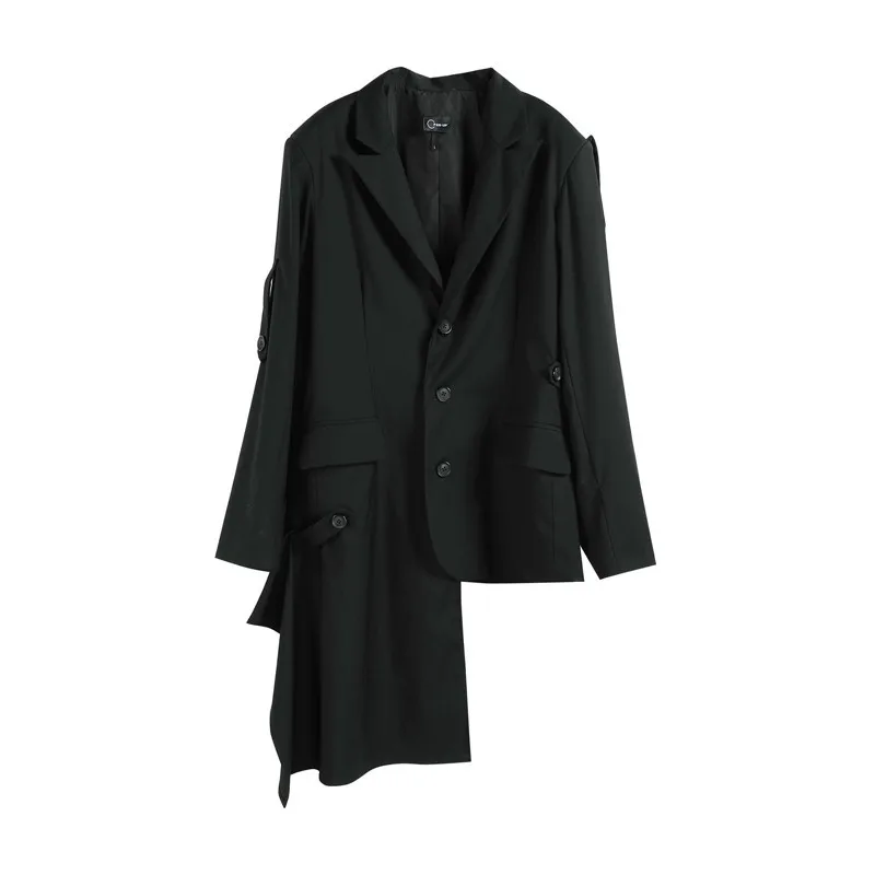 TVVOVVIN 2019 New Summer Collar Flood Complete Mangoes Single Breasted Asymmetric Blazer Female Ol Project JACKET C069
TVVOVVIN 2019 New Summer Collar Flood Complete Mangoes Single Breasted Asymmetric Blazer Female Ol Project JACKET C069