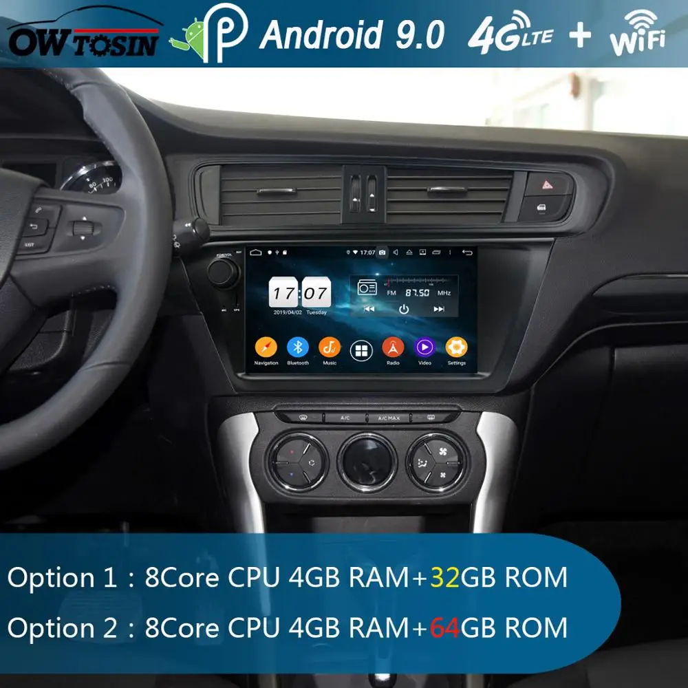 9" IPS Octa Core 4G RAM+64G ROM Android 9.0 Car DVD Radio GPS For Citroen C3 2005 2006 2007 2008 2009 2010 2011 DSP CarPlay
9" IPS Octa Core 4G RAM+64G ROM Android 9.0 Car DVD Radio GPS For Citroen C3 2005 2006 2007 2008 2009 2010 2011 DSP CarPlay