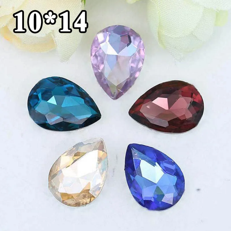 36pcs 10*14 Violet Green White Black Grey Red Blue Green Pointback Paste On Crystal Glass Rhinestones DIY Rhinestone For Shoes
36pcs 10*14 Violet Green White Black Grey Red Blue Green Pointback Paste On Crystal Glass Rhinestones DIY Rhinestone For Shoes